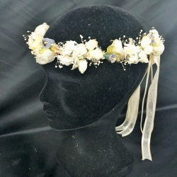 Coronas y diademas florales Comunión - Nereida Novias