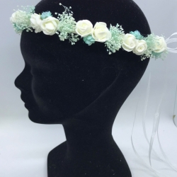 Coronas y diademas florales Comunión - Nereida Novias