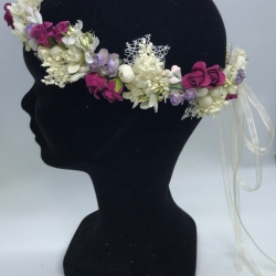 Coronas y diademas florales Comunión - Nereida Novias