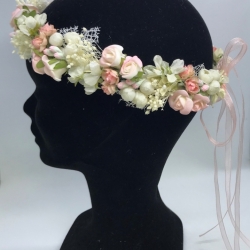 Coronas y diademas florales Comunión - Nereida Novias