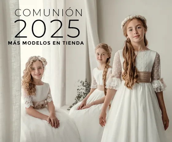 Vestidos y trajes de comunión