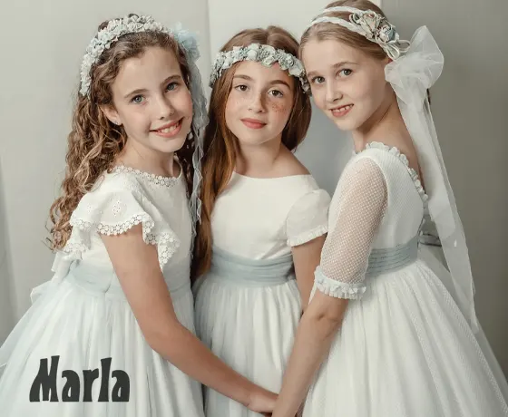 Vestidos y trajes de comunión